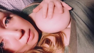 JOI and Sex POV Snapchat Compilation - Wet Dildo Fuck - Gagging on a Dick