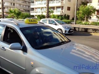 Rosa GivesHead in the_Taxi & Rides Dick in the Flat!MILFAKIA