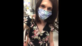 Pussy Flashing At Lowe's