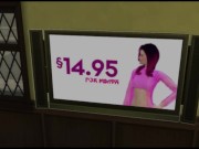 Preview 2 of Mod for porn channels on TV in the sims 4 game | video game sex