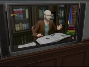Preview 6 of Mod for porn channels on TV in the sims 4 game | video game sex