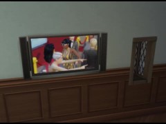 Mod for porn channels on TV in the sims 4 game | video game sex