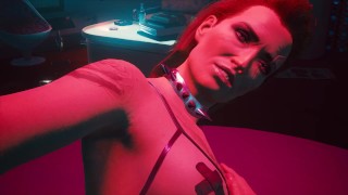 Porno Game 3D Cyberpunk Sex With A Blonde In Erotic Lingerie