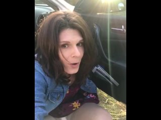 outside piss, vertical video, peeing, whore
