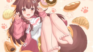 F4A Is A Lively Puppy Girl Who Wants To Play Like A Dog And Give You Head Pats