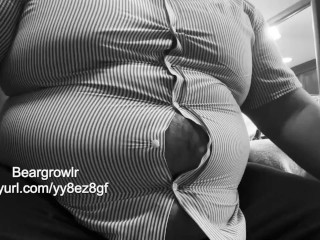 Лопающиеся пуговицы Отрыжка живота