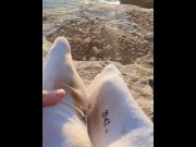 Preview 4 of My feet after hiking - Part 1