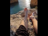 My feet after hiking - Part 1