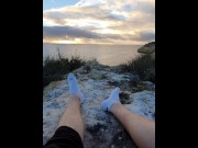 Preview 1 of My feet after hiking - Part 2