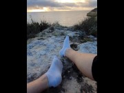 Preview 2 of My feet after hiking - Part 2