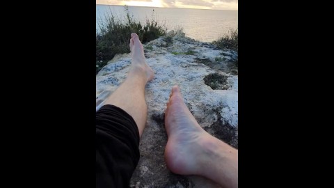 My feet after hiking - Part 2