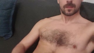 Antonio West Smooth Hole Play Uncut Cock Jerk Off