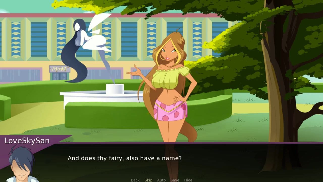 Винкс порно Флора видео