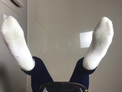 guy shows his legs after the gym - ARTEM SUCHKOV - Screenshot 4 of 16 - Feet