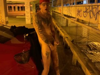 Nude Car Park Wank