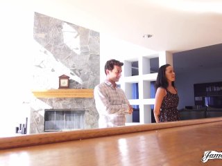 JamesDeen - SMALL TITS EXOTIC TEEN MIA AUSTIN HOMEMADE AMATEUR SEX TAPE AT JAMES DEEN'S HOUSE screenshot number 1