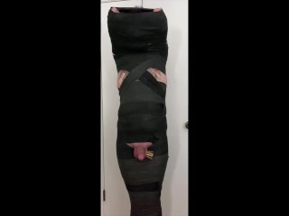 Tickling and EdgingMy Mummified Femdom SubmissiveWith CBT
