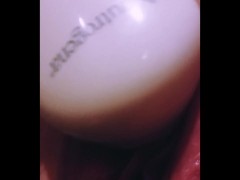 MILF Vibrator on Big Clit Orgasm