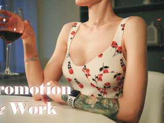 Promotion at work (Sex, blowjob, face fuck)