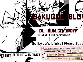 FOLLANDO LA BOCA S BAKUGOU COMO- [my Hero Academia] [versión Completa] Art: @bludwingart