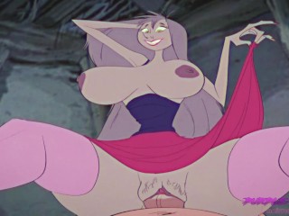 Inside Madam Mim'sCottage (Wizard's Duel 2 ftSLB)