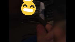 wanking after cumming