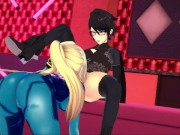 Preview 1 of Bayonetta and Samus lesbian fuck - Super Smash Bros Hentai.