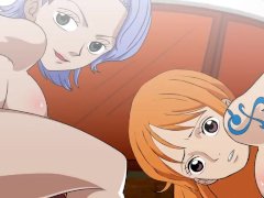 One Piece - Nami and Nojiko Anime Orgy Hentai POV By Foxie2K P62