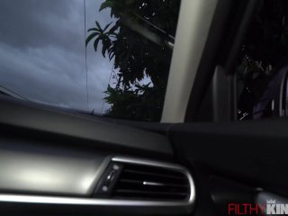 Hot Asian Hooker GetsFucked in the_Back of the Car