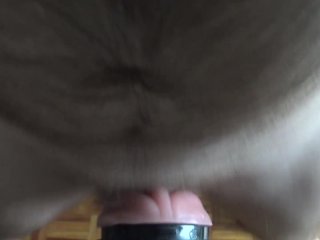 Daddy talks dirty & pounds his girl's pussy_until she squirts, thencums twice!