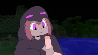 Minecraft Ender Girl Porn Cartoon Animation Sexy Hot Anime ...