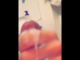 Accidental Snap - White boy cumshot  : - HOTBOYPROBLEMS