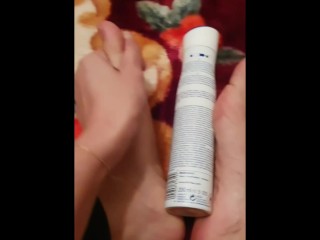 Arab whore secretly recording feet - foot fetish video thumbnail