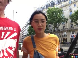 creampie, amateur, June Liu, casting, real sex
