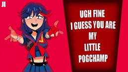 Ugh Fine I Guess You Are My Little PogChamp but its lewd [MEME ASMR]