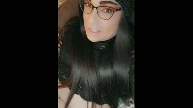 Ashley Looking Sexy In Black
