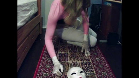 Pink Jane Pt4! Amy unmasks from her white mask! She can take it off, but not for long!