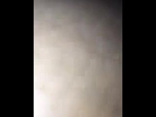 vertical video, female orgasm, creampie, blowjob