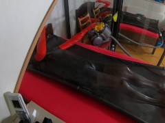 Vacbed experience alone - vacbed with gloves