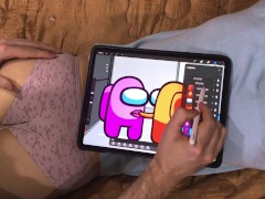 Among Us animation Impostor porn (this is how I make my animations) Behind The Scenes