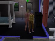 Preview 1 of Nanny fucked with grandfather and then with grandmother | sims 3 sex