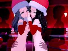 MAHOUKA KOUKOU NO RETTOUSEI SAEGUSA MAYUMI CHRISTMAS (3D HENTAI)