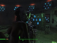 DiMA. War on robots ended with hot sex with their leader | Fallout heroes