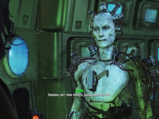 DiMA. Guerra Contra Robôs Terminou com Sexo Quente com Seu Líder | Heróis Fallout