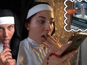 Monja Ingenua Es Engañada Por WhatsApp y Exorciza Una Polla ...
