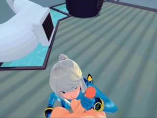 Fucking Samus and cumming in her pussy - Metroid/Super Smash Bros Hentai.