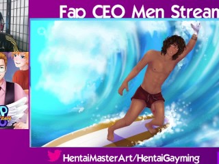 10! Fap CEO Men Stream # 44 W / HentaiGayming