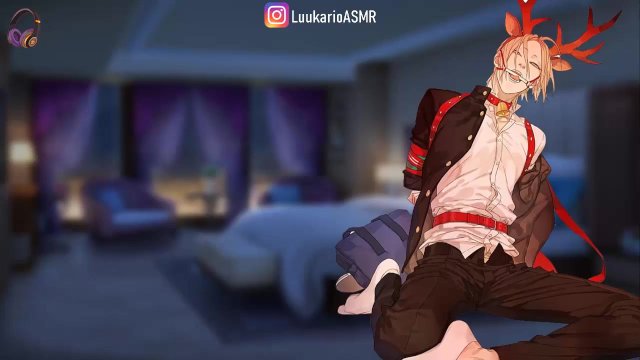 ASMR +18 REPARTIDOR se queda ATRAPADO en tus REGALOS  Roleplay  Español