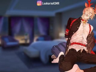 ASMR +18_REPARTIDOR se_queda ATRAPADO en tus REGALOS Roleplay Español