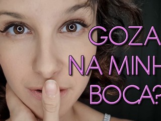 INSTRUCCIONES DE MASTURBACIÓN JOI - Semen En Mi Boca - Facial POV ASMR